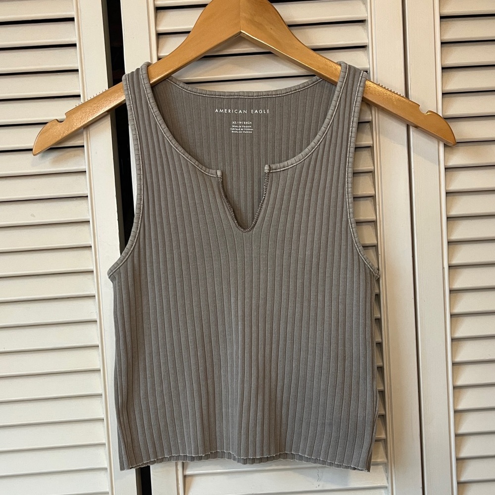 American Eagle Ribbed Tank Top
